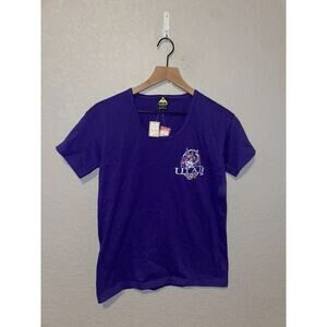 Vintage Womens Utah Shirt Purple State Flower Bird Tee Top Women 90s Small